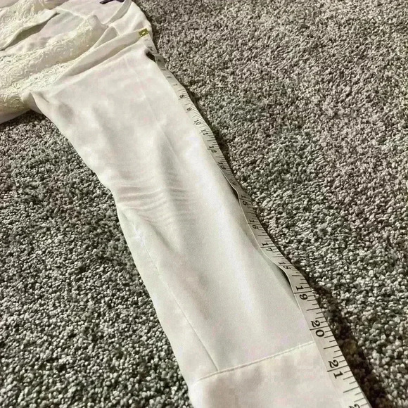 WOMANS Sheer Lace BLOUSE~OUTBACK RED SIZE S - Picture 5 of 8